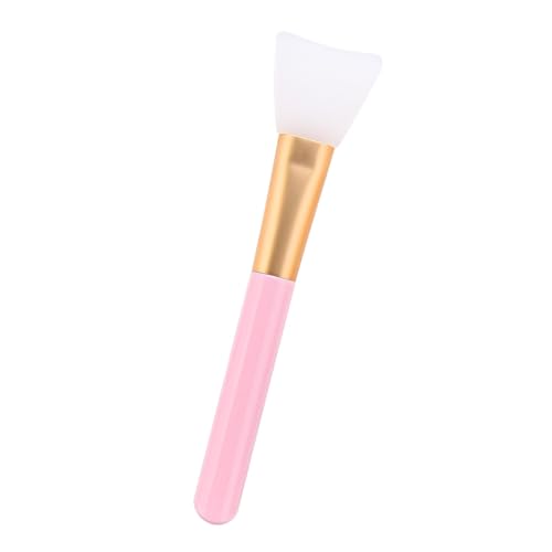 COSMEVIVI Brocha de Maquillaje Profesional Mango de Madera y Silicona para Mujer, Fácil de Almacenar y Mantiene el Producto sin Contaminación Color Aleatorio
