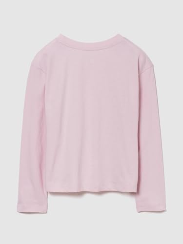 Image of Gap Girls Long Sleeve Logo Tee T-Shirt