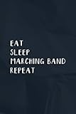  Asthma Journal - Eat Sleep Drum Corps Repeat Marching Band Funny: Marching Band, Asthma Symptoms Tracker with Medication,Peak Flow Meter Section and ... People with Asthma (Log Book),Daily Journal