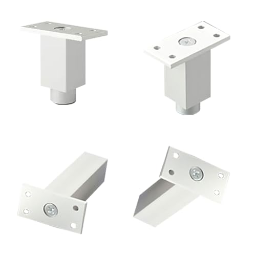 Patas de muebles para sofá y mesa auxiliar que elevan el estilo de tu salón, 4 piezas 2