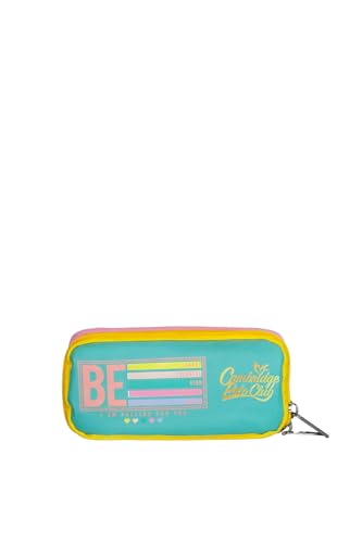 Be Happy Tek Bölmeli Unisex Çocuk Kalem Kutusu, Be Happy, Turkuaz, Üniseks Çocuk
