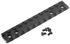 Ruger 10/22 and .22 Charger Pistol Picatinny Scope Base Rail