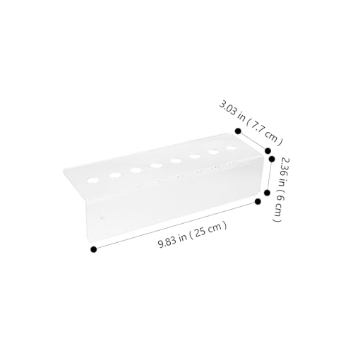 Organisation des outils de coiffure avec ce support ciseaux transparent 2pcs