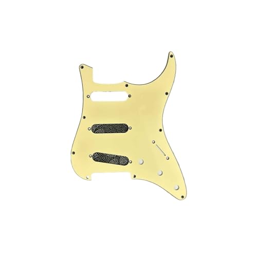 Plaque de protection guitare ST SSH double isolation contre les chocs de médiator