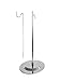 Single Hook Adjustable Chrome Countertop Handbag Display Stand Hanger for Purses, Hanging Forms, Accessories