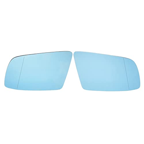 Verre de rétroviseur anti angle mort pour BMW E60 E61 E63 E64 miroir chauffant bleu