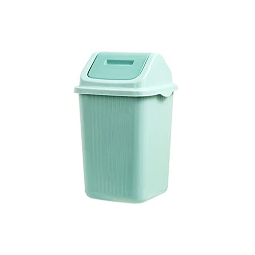 Cubos de Basura Sala de estar basura puede columpio tapa de basura de la tapa del hogar el baño del baño del dormitorio del dormitorio del dormitorio puede basura cubierta Bote de Basura ( Color : A )