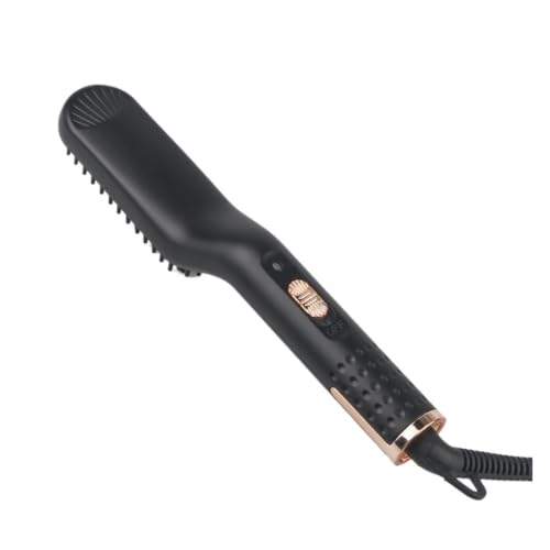 Cepillo alisador portátil para cabello y barba miniatura 1