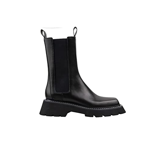 Bottes tricotées à plateforme idéales pour sublimer vos journées urbaines