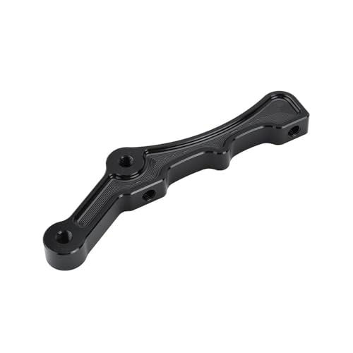 Support étrier de frein radial en aluminium noir pour disques touring 0.8"