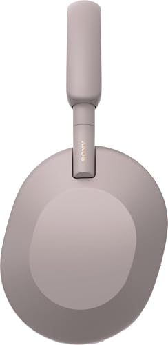 Image of Sony WH-1000XM5 Hard Case Premium Noise Cancelling Wireless Over-Ear Headphones, Bluetooth, Clear Call Quality, Hi-Res Audio, Up to 30hr Battery Life, Includes Hard Case, iOS & Android - Smoky Pink