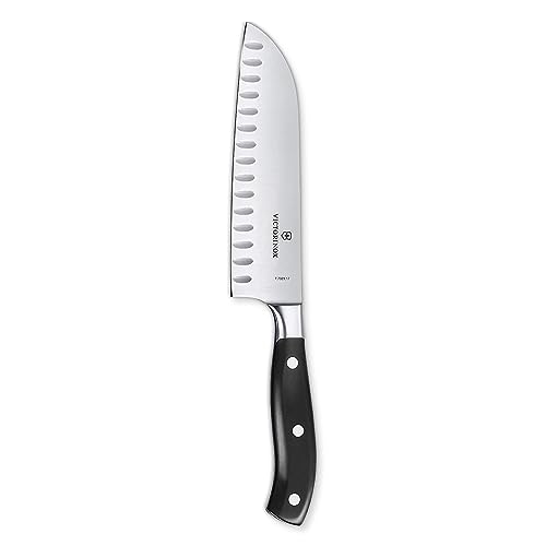 Victorinox Grand Maître, cuchillo Santoku profesional, hoja extra afilada, filo...