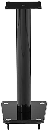 Transdeco Speaker Stands, 24", Black - #TOP2