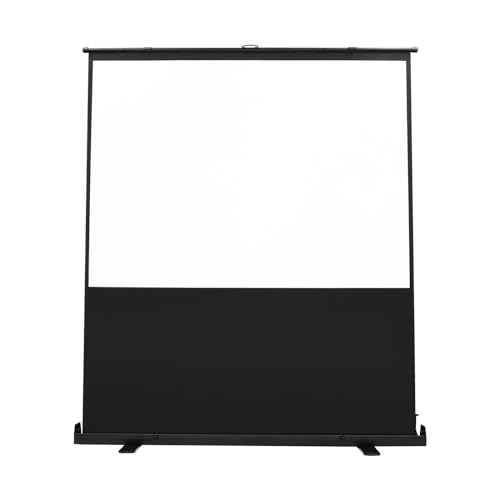 Pantalla de proyección de 80 pulgadas 164x123 cm para lienzo rectangular de cine en casa y escuela