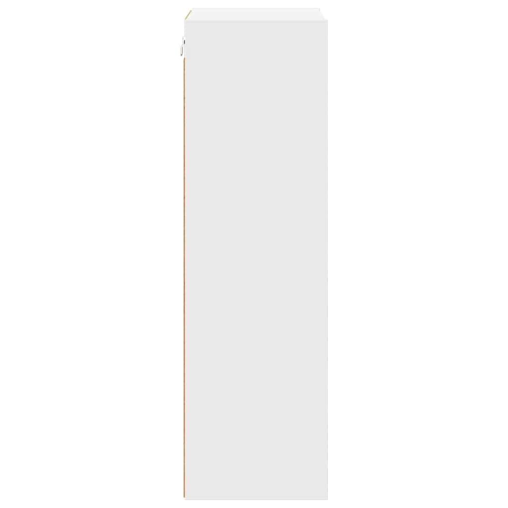 Moderner Hängeschrank mit Speicherfunktion aus Holzwerkstoff in Weiß 40 x 29,5 x 100 cm für Ihre Kücheneinrichtung und praktisches Küchenzubehör