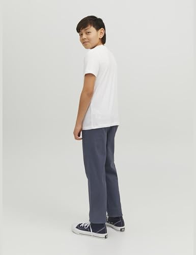 JACK & JONES Jungen Jpstmarco Jjdave Akm Noos Jnr Chino-Hose, Blau, 158 EU