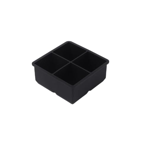 【ChopEase】シリコンフリーザートレイ 1カップ 蓋付き パック 簡単に取り出せるシリコン冷凍スープアイスキューブ 冷凍庫型 冷凍保存用 スープ/ソース/残り物用 -4/6/8グリッド製氷皿完璧なポーションに ホームバークリエイティブスクエアアイスキ