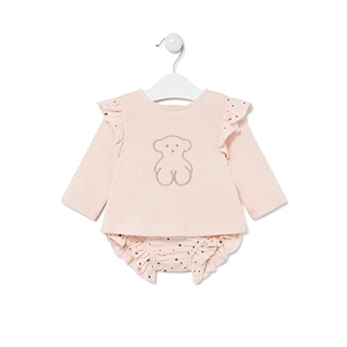 TOUS BABY – Conjunto para tu Bebé. (18 Meses, Pink-1503 Rosa)