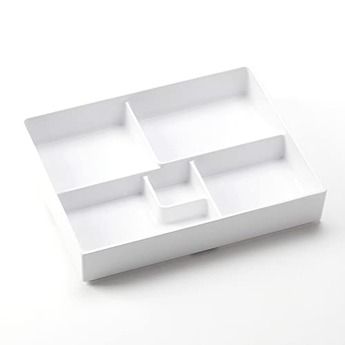 American Metalcraft 5 Compartment Bento Box, White