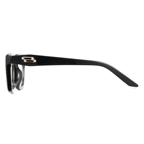 Image of Cyxus Blue Light Blocking Glasses Women Men TR90 Square Chunky Frame Computer Gaming Party 8237