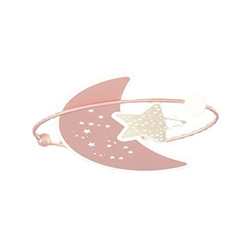 Plafonnier planète LED chambre enfant design moderne et créatif à motifs de lune céleste