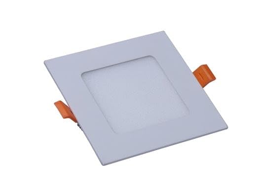 Sparkle shining on... 12W Squar LED Wave Spotlight 6 Inch |COB Spotlight for Ceiling|Neutral White Light (4000K) | Adjustable Design | Recessed Tiltable Downlighter for False Ceiling | Pack of 12