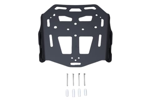 aVDB-Moto Top Case Carrier Luggage Plate Rear Rack Compatible with Triumph Tiger 800 / XC 2011-2014, Tiger 800 XR/XRX/XRT 2015-2019, Tiger 800 XCX/XCA 2015-2019 (Aluminium)