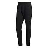 adidas Men's AEROREADY Woven 3-Stripes Pants Black XXXX-Large