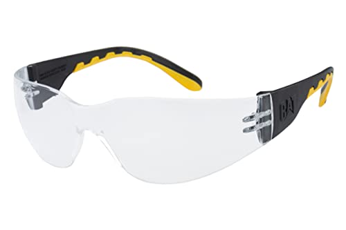 CAT TRACK Safety Glasses with Bifocal Readers, Clear Lens, Anti-Fog, +2.5 Diopters