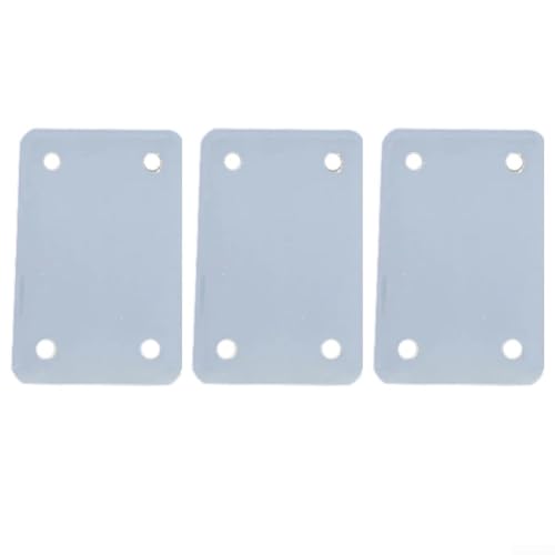 Confezione da 3 cornici magnetiche in acrilico, double face, con bordi senza cornice e forte attacco magnetico, per foto e biglietti (7,5 x 10,5 cm)