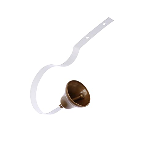 BESTonZON White Dog Door Bell for Dogs Doorbell Dog Door Bell