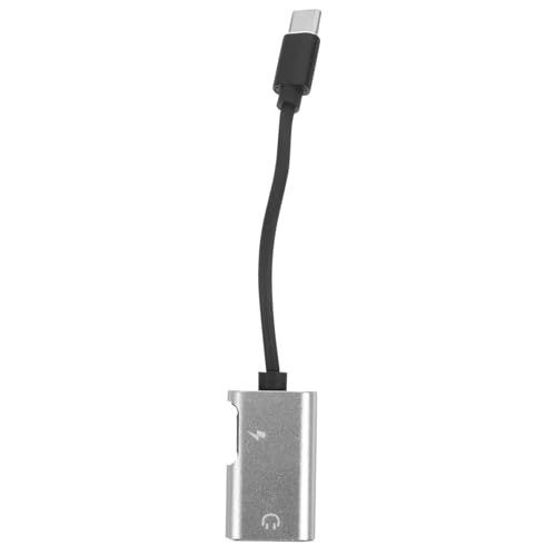 Housoutil Usbオーディオアダプター Usb-cから35mmジャックイヤホンアダプター ノートパソコンやコンピューターの充電機能付き