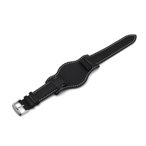 Bracelet de montre en cuir véritable 18mm 20mm 22mm style rétro