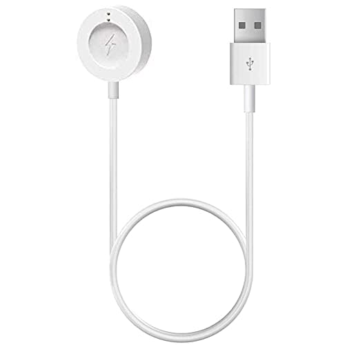 EXMRAT Charger for Fossil Gen 6/Gen 5/Gen 5E/Gen 4, Michael Kors Gen 6 5 5E 4 Smart Watch Magnetic Charging Cable 3.3ft / 100cm (White)
