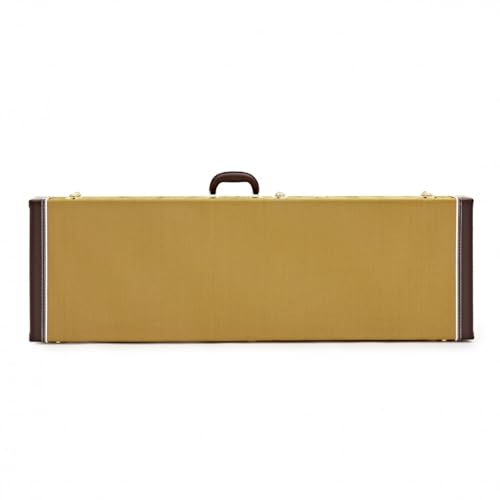 gear4music Étui de Basse Électrique, Tweed