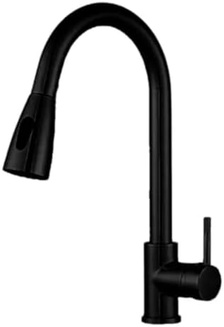 Torneira Para Cozinha Gourmet Bancada Extensivel Flexivel Preta