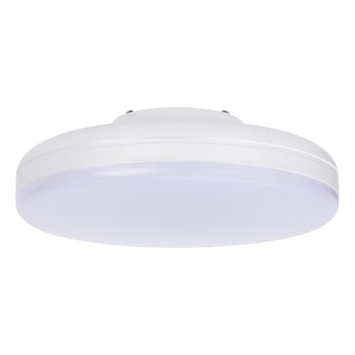 Dotoy シーリングライト 小型 10W 1100lm 昼光色6500K ledシーリングライト led照明器具 天井 簡単取付 ワンタッチ取り付け 台所 玄関 和室 コンパクト 省エネ 長寿命 引掛シーリング対応 部屋 廊下 階段 収納庫 賃貸住宅