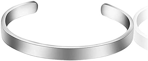 Steel Silver Kadaa Bracelets Plain Openable Adjustable Free Size Brass Alloy Cuff Kada For Men Mens girls Boy Boyfriend