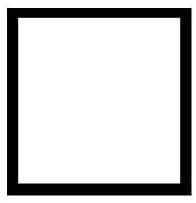 39" Handicap Background stencil for S-3039
