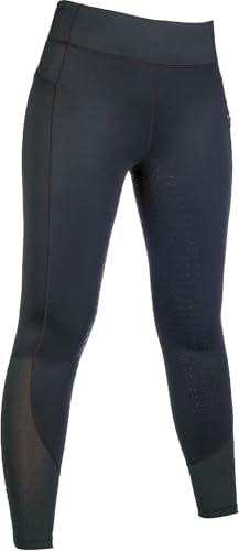 Leggings HKM Harbour Island mujer mallas de equitación con asiento completo silicona 2
