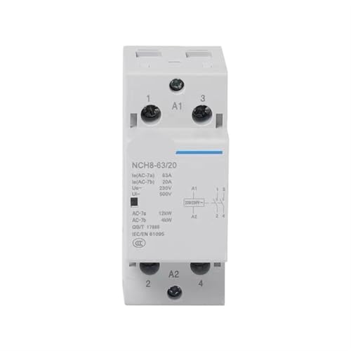 Contacteur modulaire contre les surcharges électriques de chauffe-eau 230V - 4