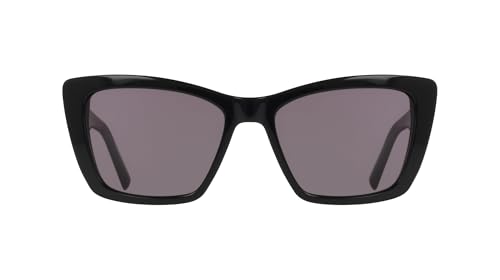 DKNY Unisex DK554S Sunglasses, Black, 54, black, 54", en_AE Unisex Sunglasses, black, 54
