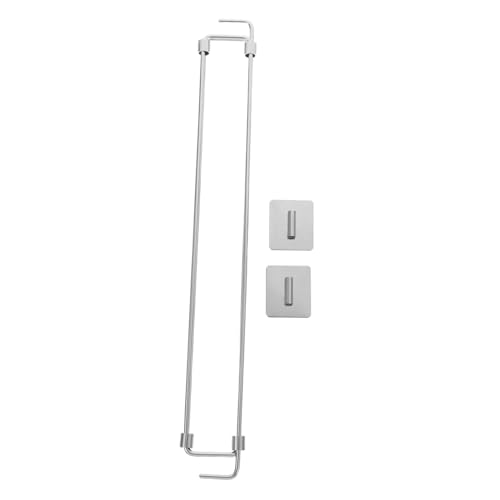 Operitacx Soporte Ajustable de Acero Inoxidable para Refrigerador de Rv Barra de Tensión para Fijar Frigoríficos de Camper Accesorio Versátil para Organización y Estabilidad Remolques de