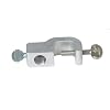 Humboldt H-7400M Rod"Muff" Clamp, Jaw Accepts Up to 3/4" Diameter Rods, 1/2" Hole at Right Angle to Jaw, 1/4-20 Screw Holes