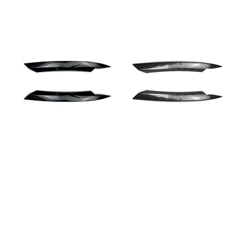 Paupières de phares Passat B7 aspect carbone pour masquer l'usure
