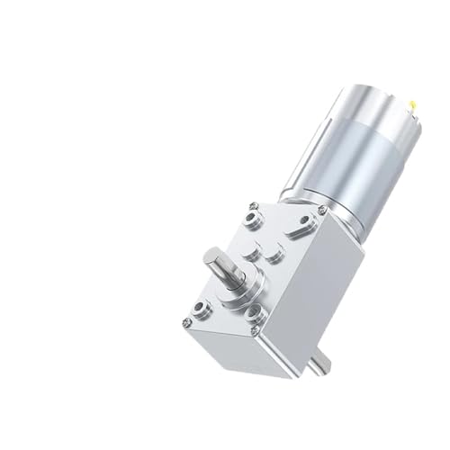 5840-555 miniature brushed DC motor 12V24V bidirectional D-axis 11RPM~470RPM metal gear forward and reverse switching gear motor(27RPM_24V SINGLE MOTOR)