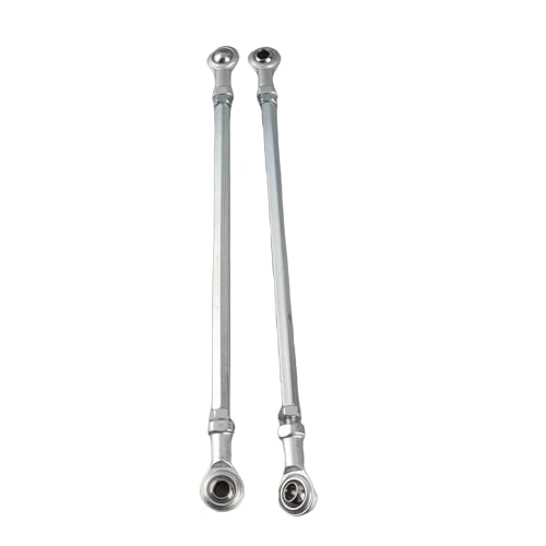 DriKou 1 Pair 295mm 8mm Steering Tie Rod Kit, Steel