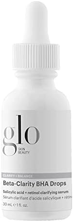 Glo Skin Beauty Beta-Clarity BHA Drops - Salicylic Acid + Retinol Clarifying Serum, Helps Refine & Rebalance for a Clearer, Brighter Complexion (1 Fl Oz)