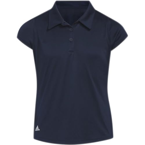 adidas Boys' Performance Primegreen Golf Polo Shirt (Little Big Kids)