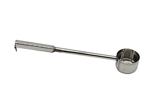 Image of BHATI Long Stainless Steel Liquid Server | Canteen Server | Water Dispenser Ladle Small - 3.5Inch /Silver